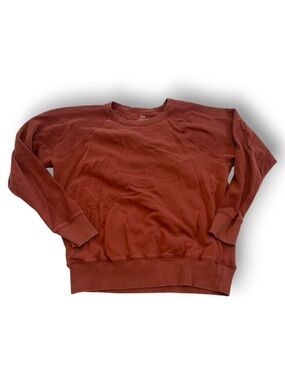 aerie Cozy Crewneck Sweatshirt - Rust